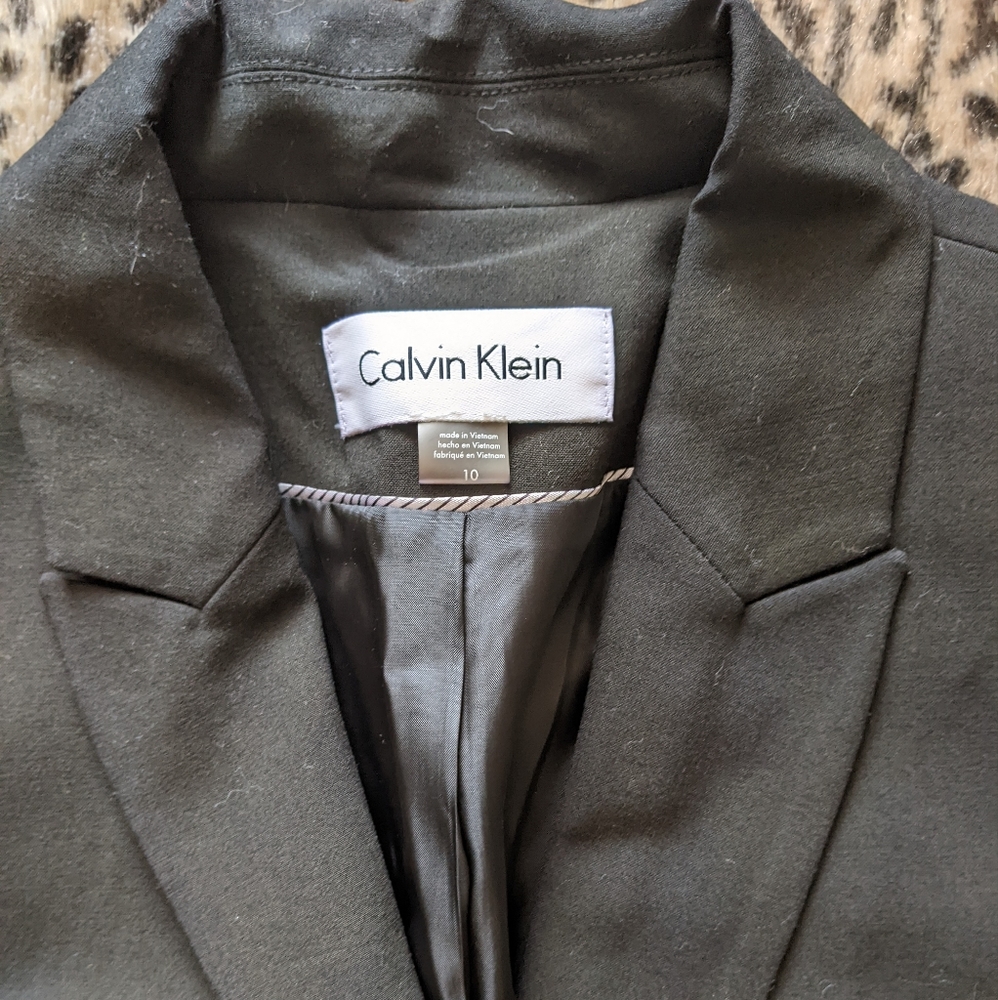 Calvin Klein Classic Black Blazer - Picture 4 of 8